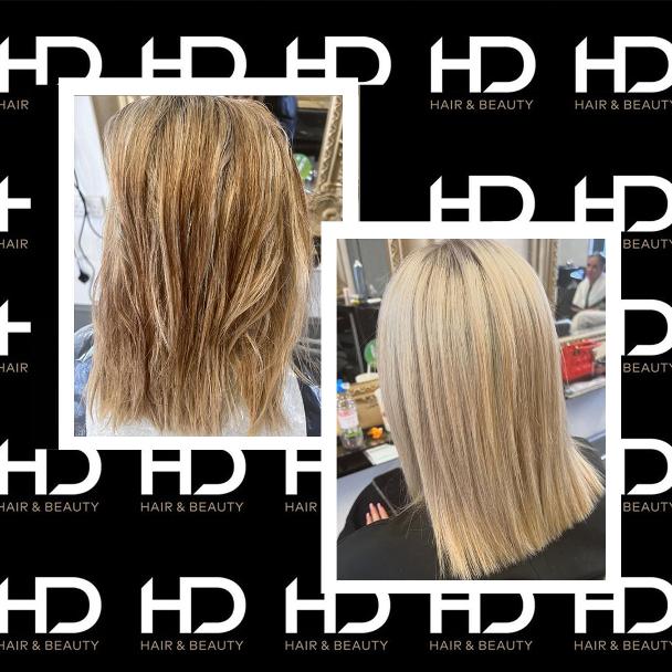 Beautiful blonde hair at hd hair and beauty in cannock